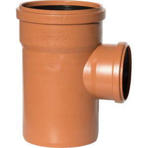 trójnik pomarańczowy redukcyjny PP fi 160/110/87st